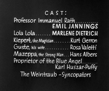 Der blaue Engel (1930) download